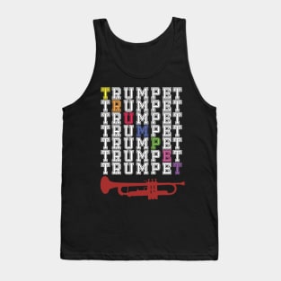 Colorful Trumpet Tank Top